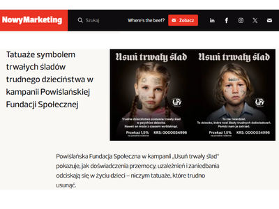Nowy Marketing tatuaże
