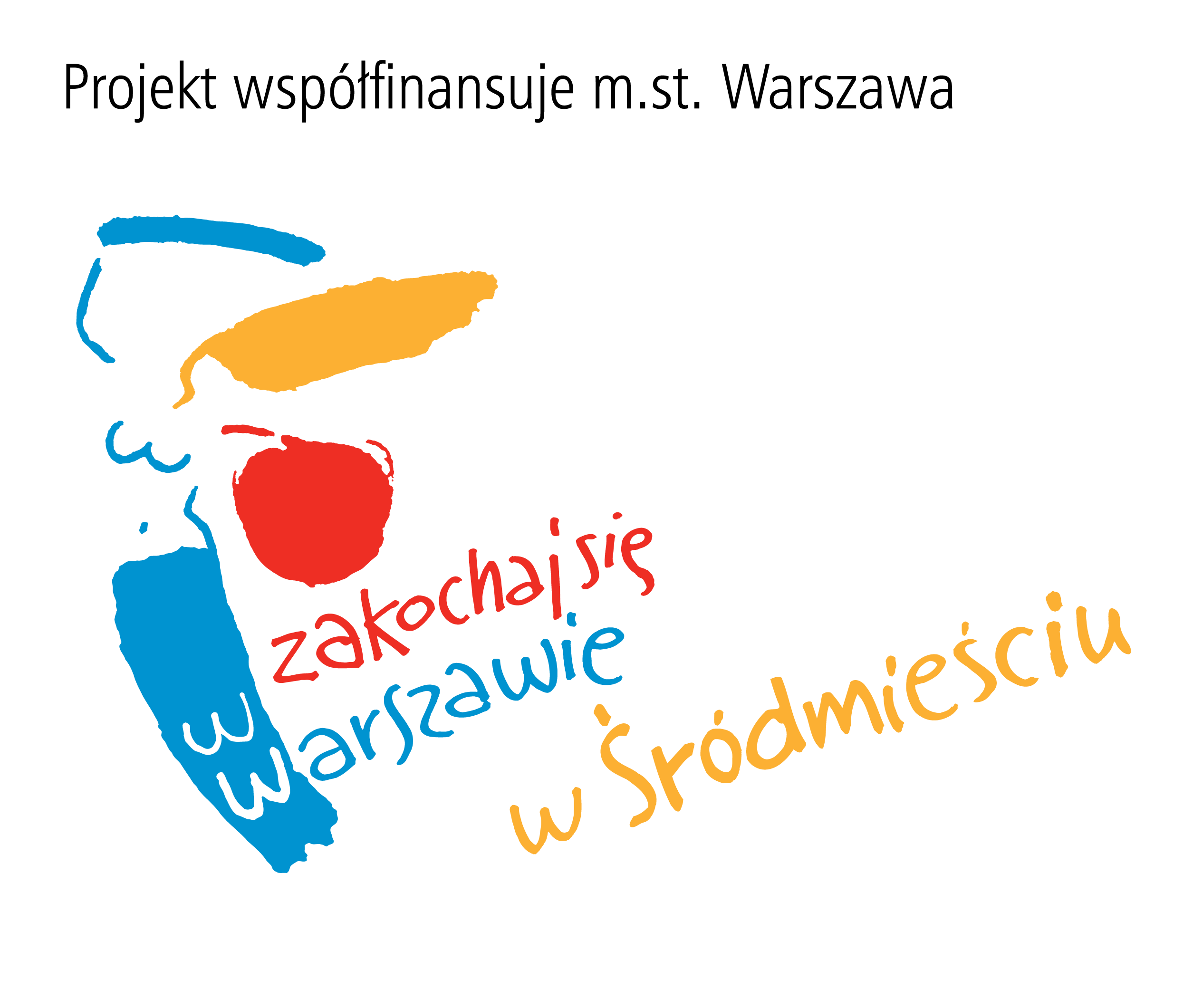 LOGO SRODMIESCIE biale wspolfinansowanie